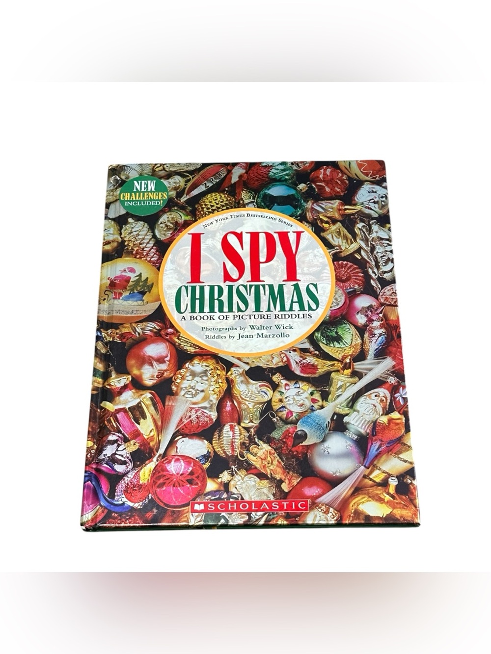 I Spy Christmas A Book of Picture Riddles Hardcover Walter Wick Jean Marzollo